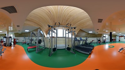 3D панорама тренажерного залу